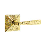 Flat Privacy (Bed & Bath) Door Lever with Square Rosette