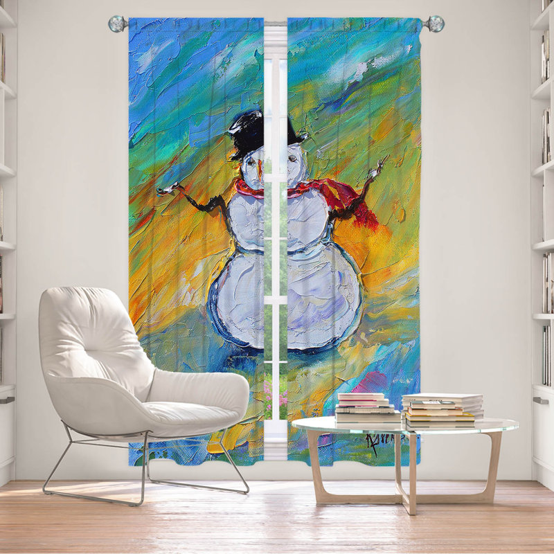 Ensemble de rideaux en polyester 2 pièces Eimly, L 20 po x L 61 po