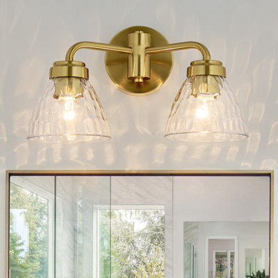 Éclairage pour meuble-lavabo 2 lumières 2 lumières