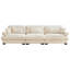 Extra Large Modern Sofa With Waist Pillows & Throw Pillows-1599039213-1588533951