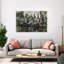 The Banks Of The Marne, 1888 Abstract Contemporary Landscape Tree Wall Art Print-134718240
