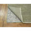 Tapis vert et brun en laine nouée à la main 9 pi x 12 pi 2 po D09E85DC78E94E71B6EB19DD30C738BC