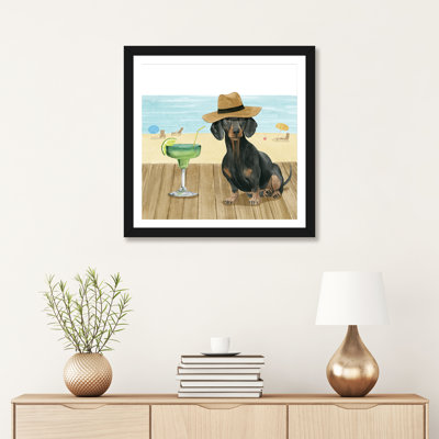 «Let's Go for aBoardwalk IV» par Grace Popp - reproduction d'art
