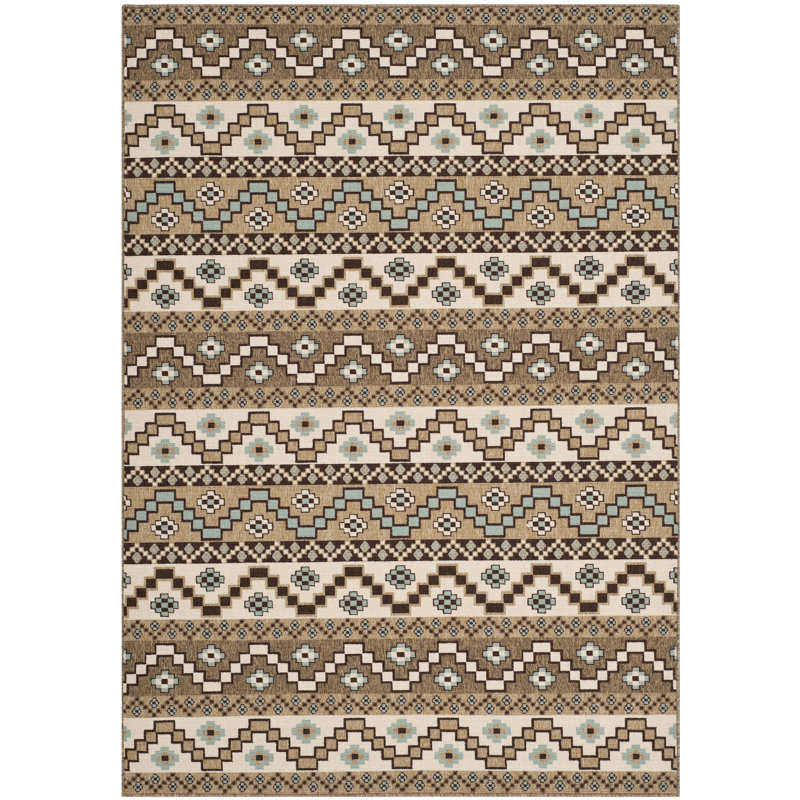 Tapis intérieur / extérieur Northpoint, Rectangle 6 pi 7 po x 9 pi 6 po