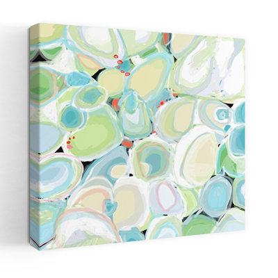 Mint Cocktail Abstract Contemporary Art