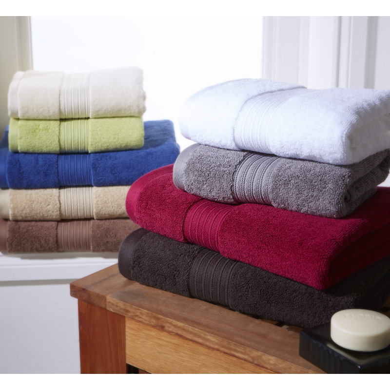 Roa Cotton Plush Hand Towel, Cream