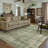 Elias Vintage Washable Area Rug With Non-Slip Backing-777153695
