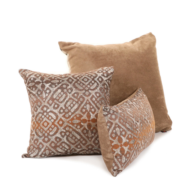 Christopher Geometric Square Cushion, 43 x 43cm