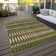 Washable Abstract Indoor / Outdoor Rug