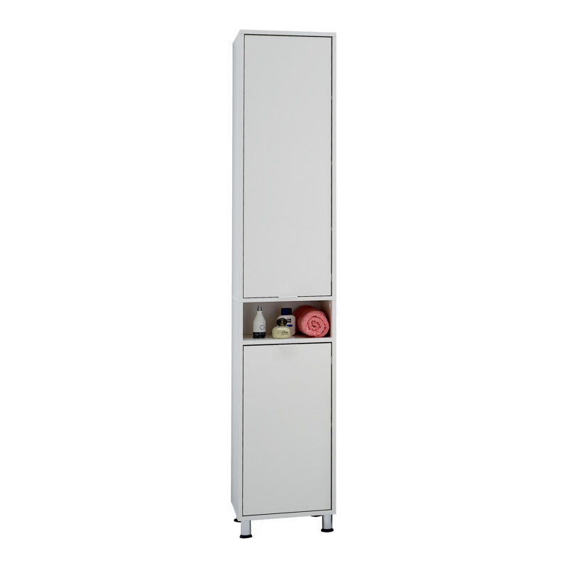 Keomi Freestanding Linen Cabinet