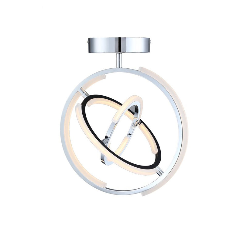 Henya Acrylic LED Semi Flush Mount