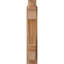 5 1/2"W x 22"D x 30"H Balboa Smooth Craftsman Outlooker, Western Red Cedar-31648677-106951937