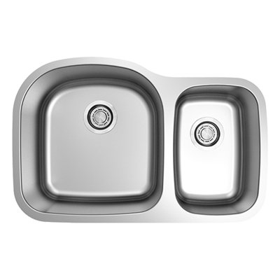 Dakota Sorelle Traditional Standard Radius Undermount 304 Stainless Steel Kitchen Sink.