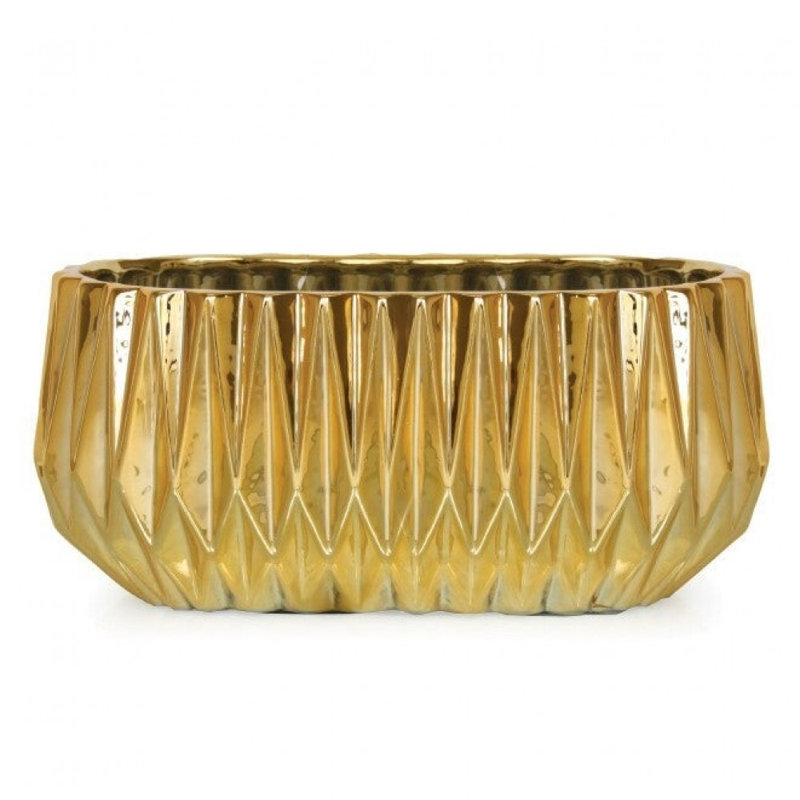 Shiny Gold Adelaide Planter