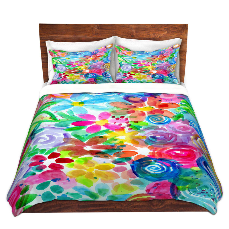 Ensemble de housse de couette simple DiaNoche en microfibre par Robin Mead - Esprit