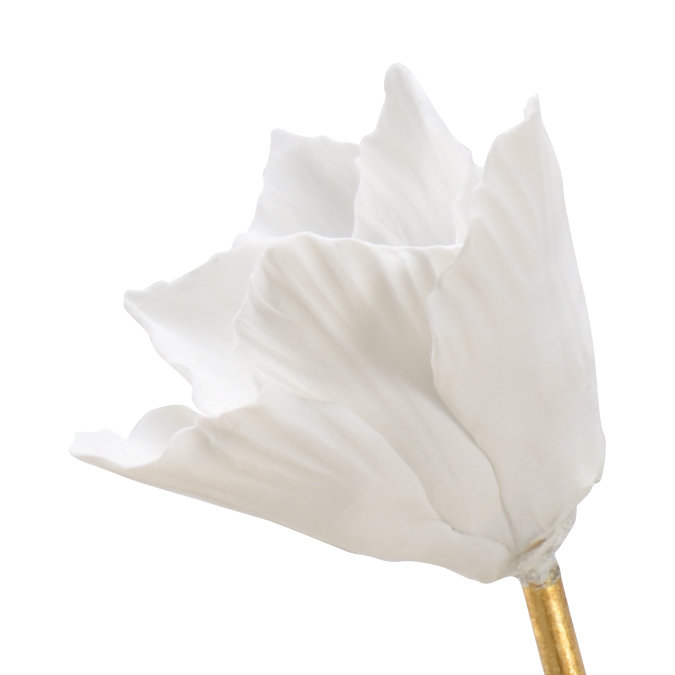 Tulip Stem, 20" H x 11.5" W x 11.5" D