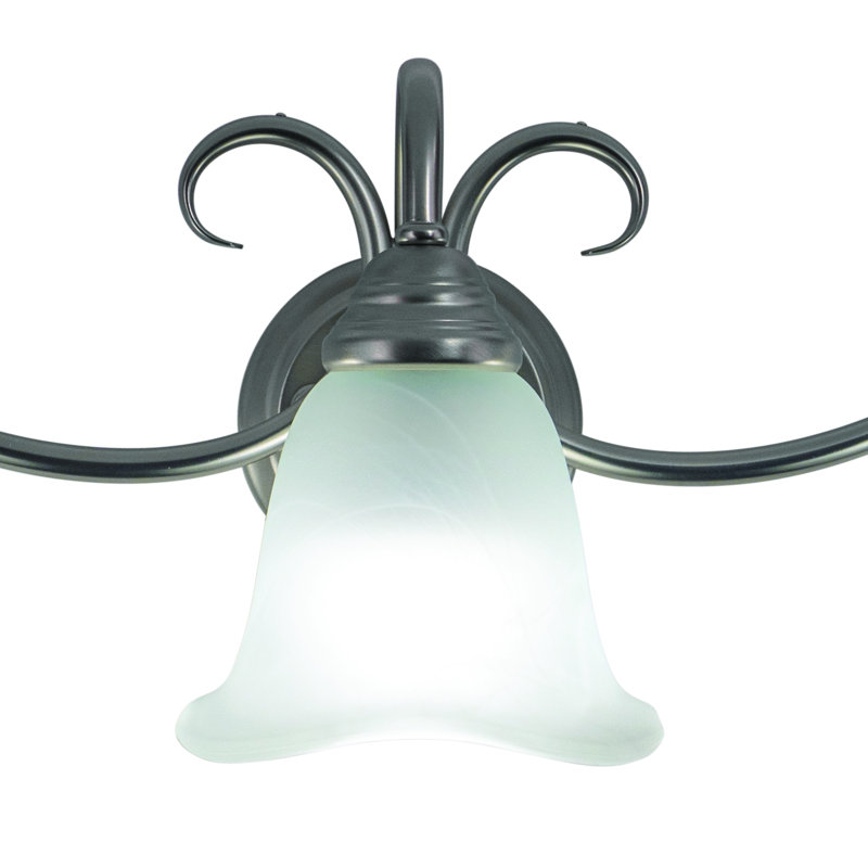 Bowker Dimmable Vanity Light, Brushed Nickel,  3 Lights