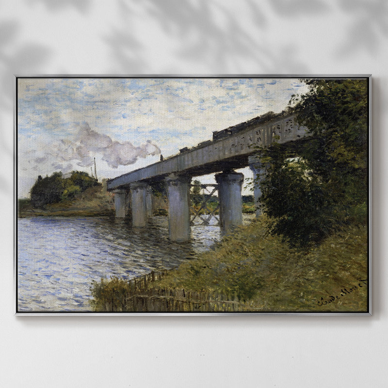 Monet, H 25 po x l 17 po x P 2 po, Argent