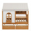 Lit maison avec grands tiroirs-676225265
