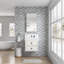 20'' W X 36'' H Surface Frameless Mirror Medicine Cabinet, Beveled Mirror Edges Bathroom Medicine Cabinet, Left Opening Door