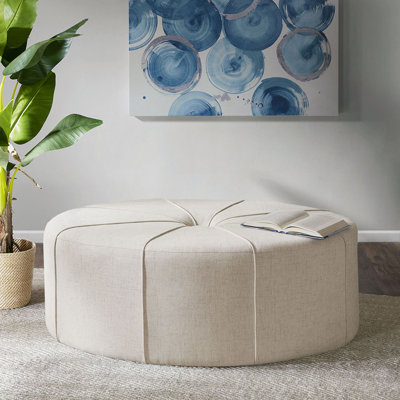 Repose-pieds 48 po, grand repose-pieds en tissu polyester pour salon