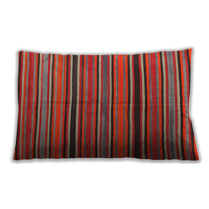 Striped Throw Pillow, Synthetic
