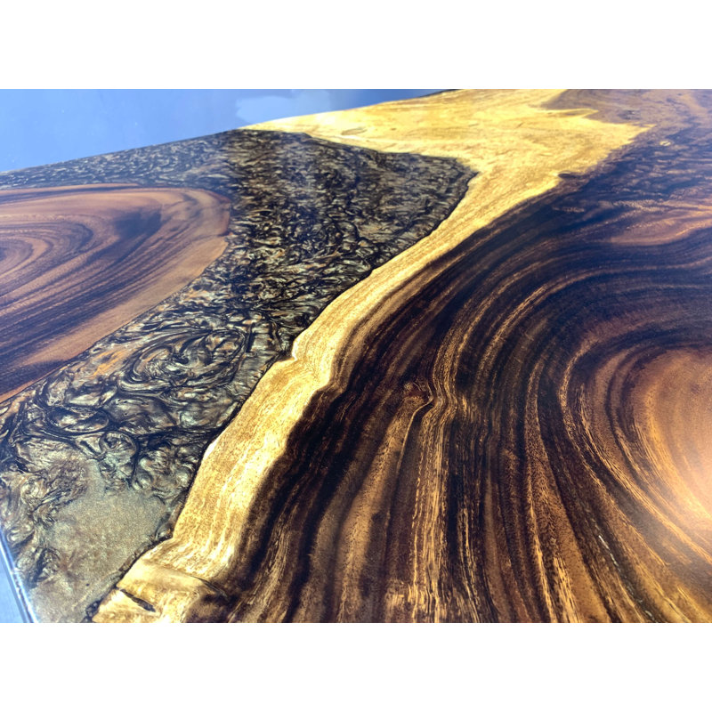 Gerbin Solid Wood Top Dining Table