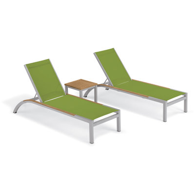 Argento and Travira Outdoor Chaise Lounge
