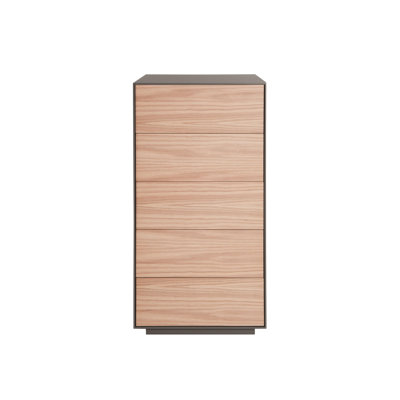 Vintme 5 - Drawer Solid Wood Dresser