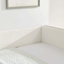 Lit de jour avec couchette Arlethea Boucle Canapé-lit rembourré pour salon, chambres d'amis et petits espaces-1784723988-1784723985