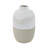Carlile Stoneware Ceramic Vase with Carved Texture and Contemporary Casual Home Design-2041870093