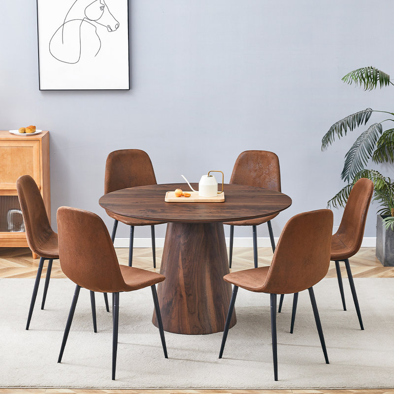 Round Dining Table Set, 7