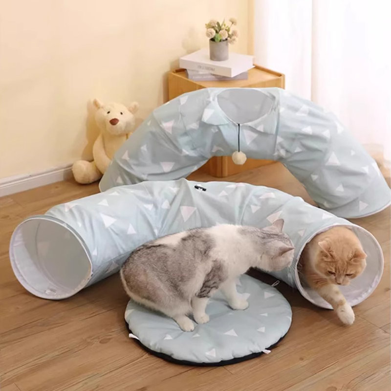 Nid de tunnel pour chat