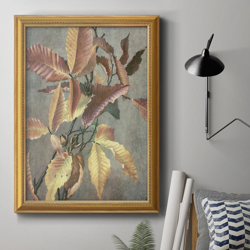 Ancien automne I, toile encadrée de qualité supérieure - prête à être accrochée, H 27 po x l 18 po x P 2,5 po
