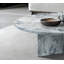 Table basse en marbre naturel bleu gris, petite table, table de salon, pierre naturelle