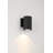 Plaza 100 Wall Sconce, 14W, Black Finish