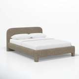 Emmie Platform Bed In Solaz Denim