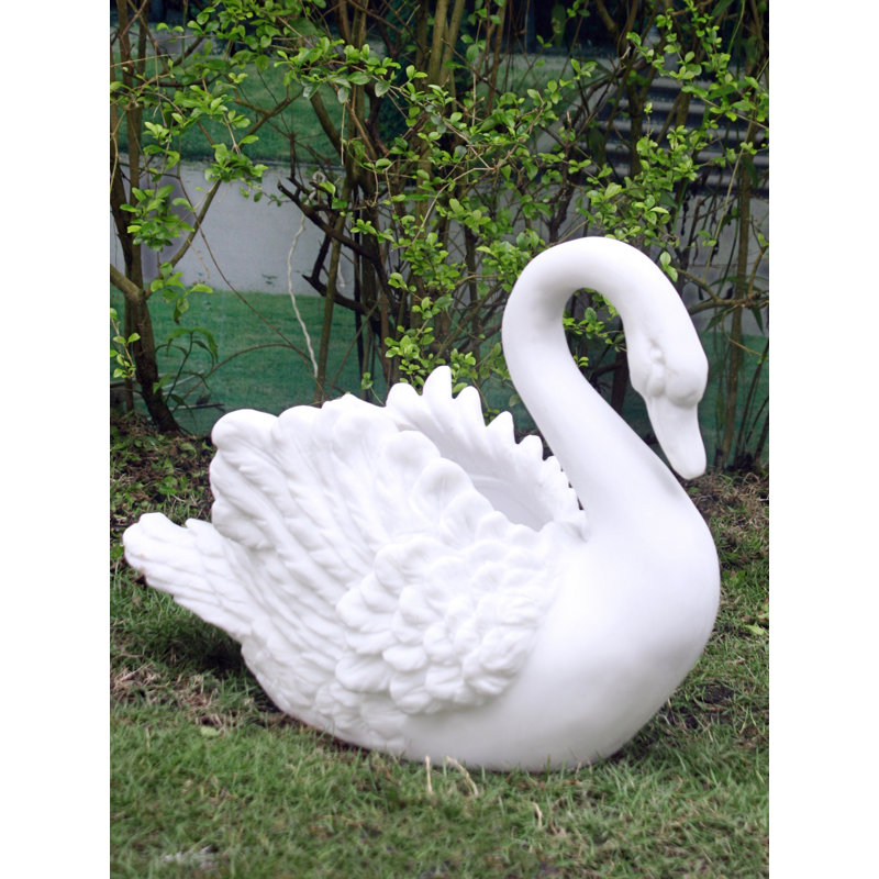 Swan Planter Marble