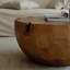 Table basse ronde ronde irrégulière avec charme naturel-103283954
