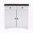 Kaisley 2-Drawers White Painted Engineered Wood Sideboard, 31.09'' H X 13.99'' W X 30.32'' L