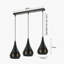 Niccolo 3 - Light Black Kitchen Island Pendant