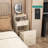 3 In 1 Vanity Set With Mirror And Light