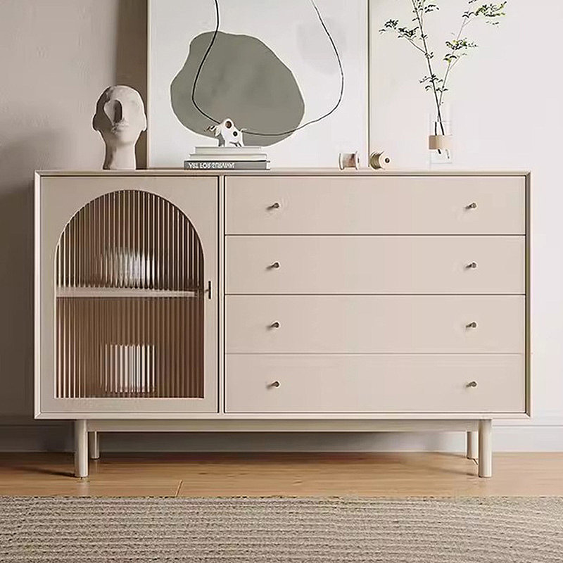 Armoire de rangement et buffet moderne et minimaliste, H 35,43 po x l 47,24 po x P 15,75 po