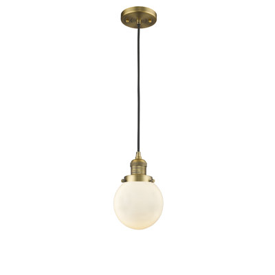 Luminaire suspendu sphère 1 lumière Zarmayr