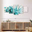 Avery turquoise abstrait dynamique-106052800