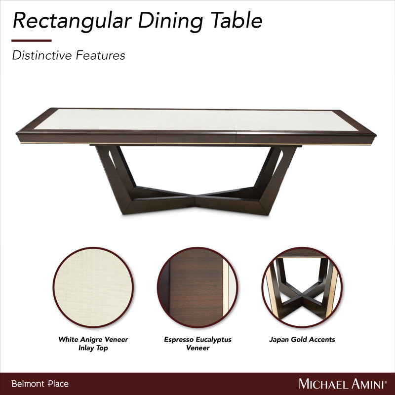 Belmont Place Solid Wood Dining Table