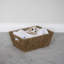 JVL Seagrass Decorative Basket
