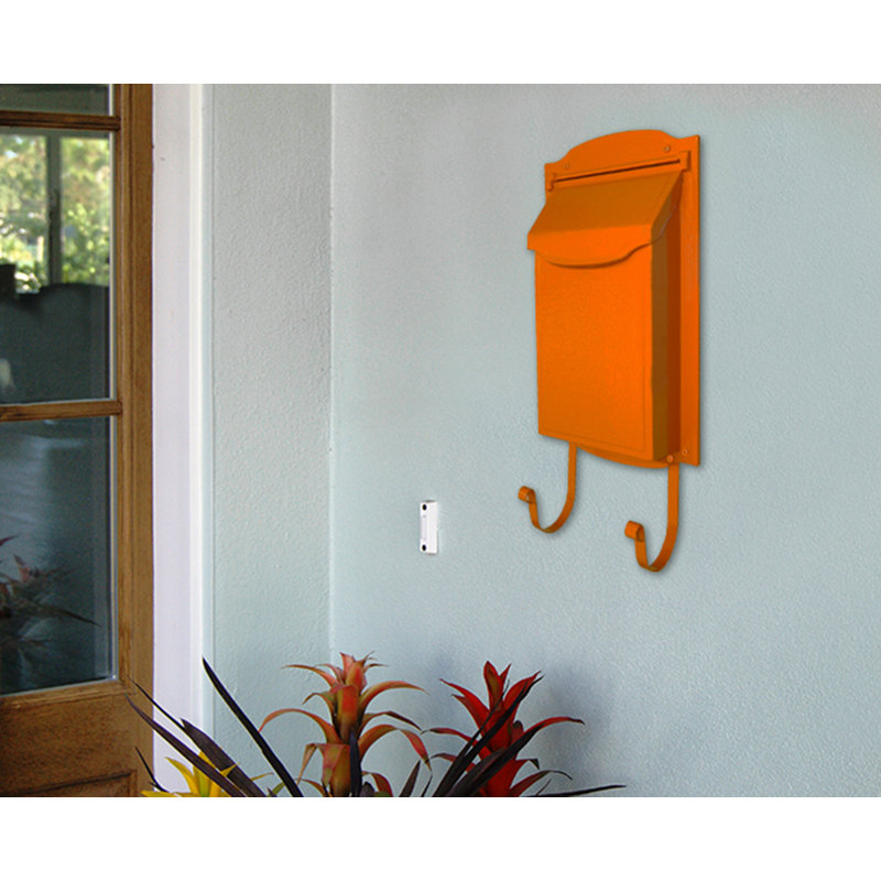 Boîte aux lettres murale Dylan, Orangé