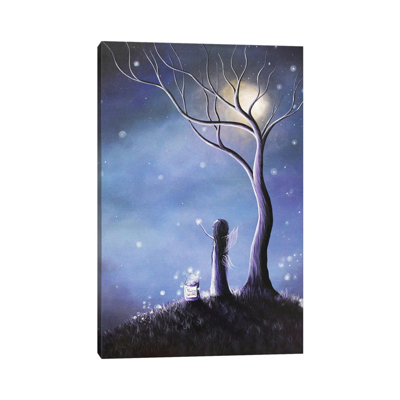 Night Of The Fairies - Wrapped Canvas Painting, 66.04 cm H x 45.72 cm W x 3.175 cm D