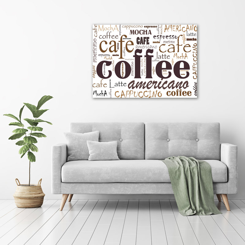 Coffee - Wrapped Canvas Print